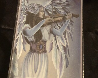 Fantasy Mystical Blank Greetings Card by Jessica Galbreth
