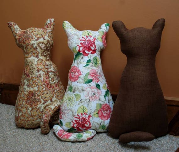 easy stuffed cat pattern