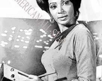Rare Uhura Star Trek Art Print 12 x 18 LE of 50
