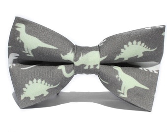 Dinosaur Bow Tie, Bow Tie for Boys, Toddler Bow Tie, Bowtie, Dog Bow Tie, Mens Bow Tie, Boys Bow Tie, Kids Bow Tie, Fun Bow Tie, For Him