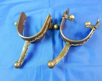Set/2~Pair Old Western Style Cowboy Boot Spruts