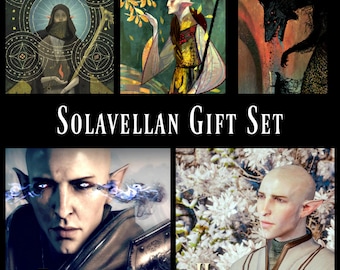 Ultimate Solavellan Gift Set - a Dragon Age Solas inspired perfume collection