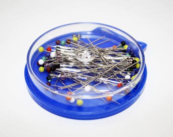 Box of 40 mm 75 pieces of glass head pins