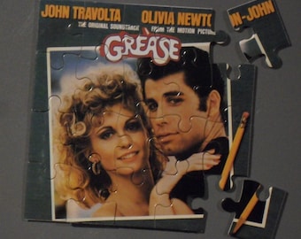 Grease Soundtrack CD Cover Magnetic Puzzle