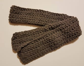 Lightweight crochet scarf