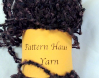 Yarn Bulky Chenille Like Cocoa