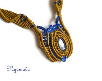 Micromacrame Necklace