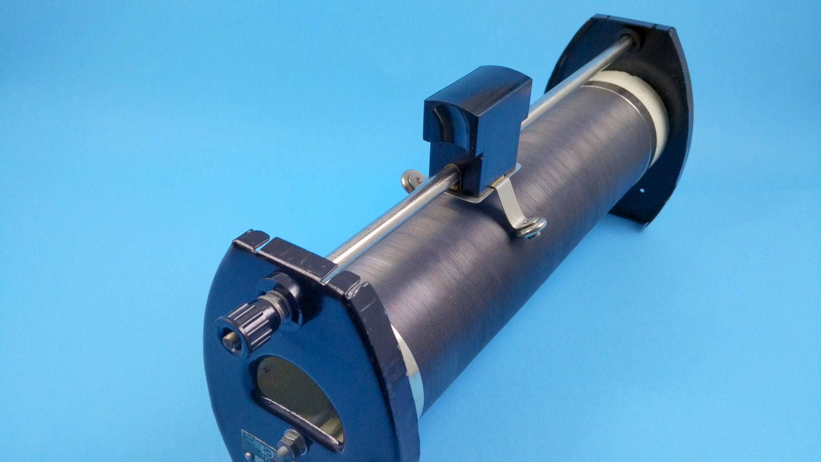 Rare Giant Roller Sliding Linear Wire Rheostat | Porcelain Cylinder ...