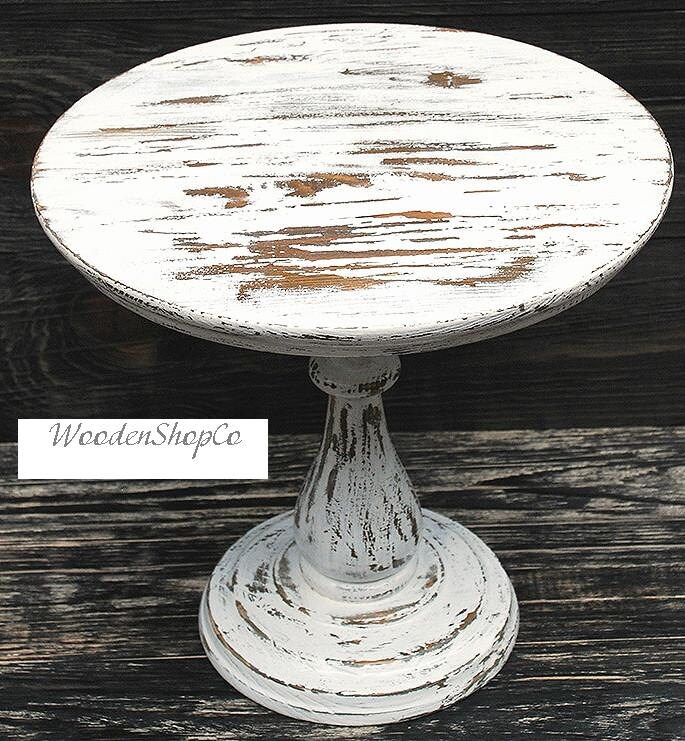 Custom Round Cake Stand Rustic Wooden Inch Wedding Custom Round Cake Stand Rustic Wooden Inch Wedding