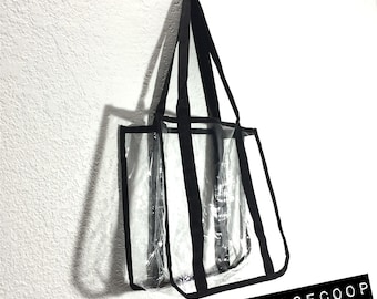 Stylist Clear Tote Bag - Medium