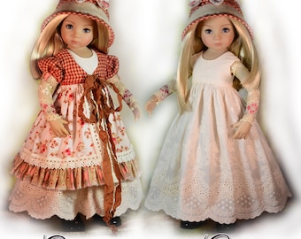PDF Doll Clothes Pattern. Fits 13" Dianna Effner Little Darling, My Meadow Avery, Iplehouse KID, Paola Reina Las Amigas by Luminaria Designs