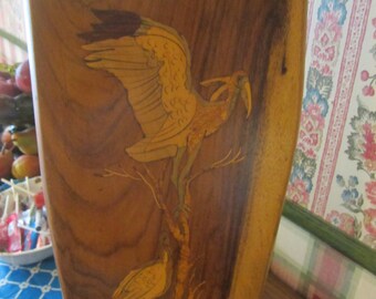 Wood Inlaid Marquetry Picture/Plaques