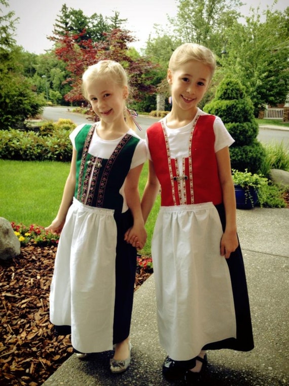 Toddler/Child's Norwegian Bunad dress