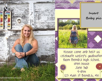 Graduation Announcements-Fully Customizable