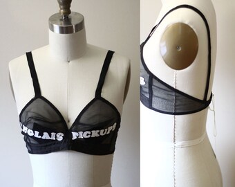 Rare 1950s pin up bra // anglais pickups // 1950s bra