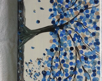 Tree in Blue