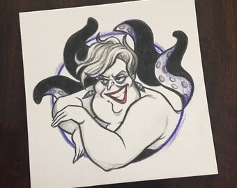 Urusla 4x4 inch Print or Original Sketch