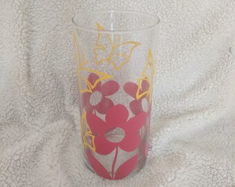 Flower and Butterfly Vase