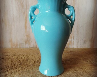 Vintage 1940s Abingdon Pottery Vase Art Deco