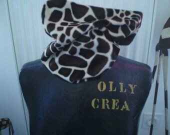 Snood adult giraffe handmade new