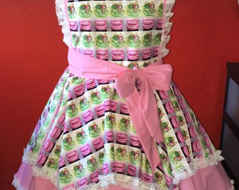 Vintage pinup apron