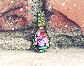 Rest in Paradise - Noose Soft Enamel Pin
