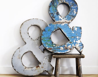 Large Metal Ampersand 'and' Sign