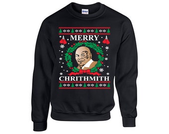 Merry chrithmith ugly christmas Sweater , Xmas Sweater, Holiday gift, ** Expedited Shipping