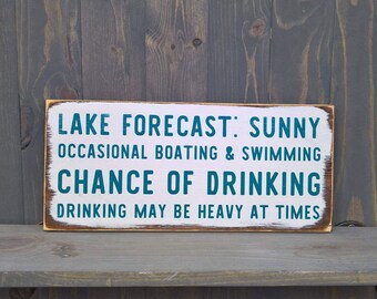 Lake house decor - best gifts for dad - Rustic home signs - Farmhouse decor - Lake life - Farmhouse decor - Lake House - Rustic wood signs