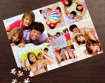 Photo Puzzle, Custom Puzzle, Photo Gift, family puzzle piece, family puzzle, 30 piece puzzle, 252 Piece puzzle, Glitter Puzzles, 300 Piece
