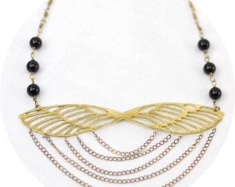 Cicada Wing Necklace