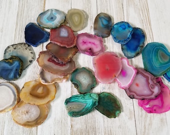 Agate Gemstone Slices