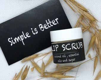 Mint and orange Lip Scrub