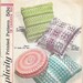 Vintage Home Decor 4 Kinds of Smocked Pillows Square Round Rectangle Ruffle 1963 Sewing Pattern Simplicity 5340 Housewarming Living Bed Room