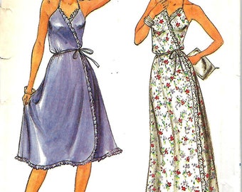 Butterick 3729 Misses Halter Dress And Belt Pattern, Size 8-10-12 & 12-14-16, UNCUT