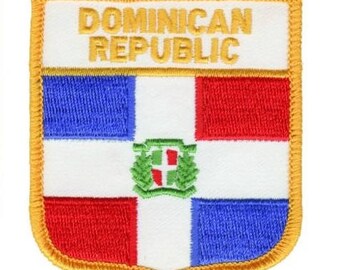 Dominican Republic Patch (Iron on)