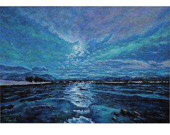 Original Oil Painting, Contemporary Landscape Painting
