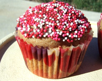 Gourmet Dog Treats - Valentine Bionic Pupcakes - Organic Dog Treats All Natural Vegetarian Peanut Butter Gourmet - Shorty's Gourmet Treats
