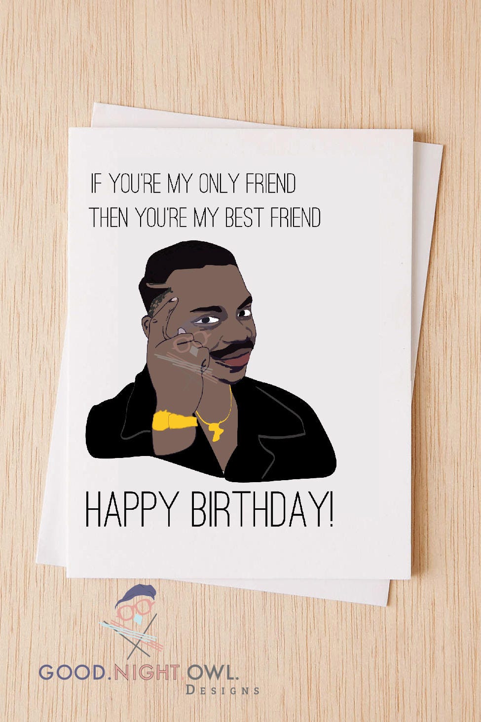 Roll Safe Meme Happy Birthday Card Funny Happy Birthday Card