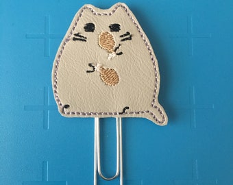Turkey Leg Eating Pusheen Planner Clip