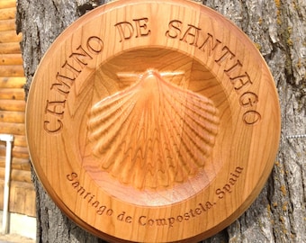 Camino de Santiago Round Plaque #238