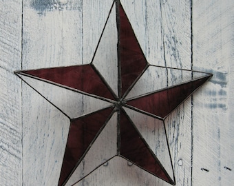 purple 5 point star