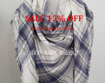 Plaid Blanket Scarf, Blanket Scarf, Tartan Plaid Scarf, Tartan Scarf, Blanket Scarf, Oversized Scarf, Oversized Blanket Scarf, monogrammed
