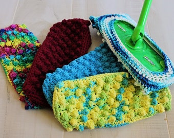 Crochet Swiffer Cover, Reusable Swiffer Pad