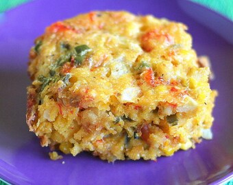 Scrumptious Seafood Cheddar Cheese Cornbread
