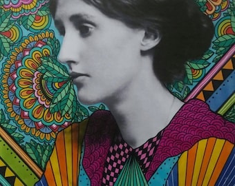 Virginia Woolf Art Print