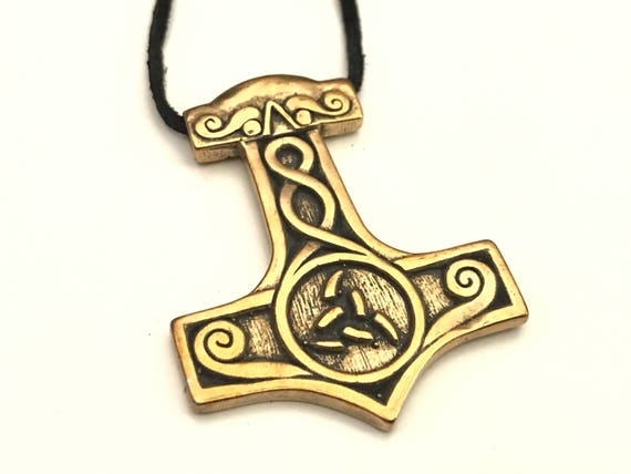 Thor's Hammer Celtic Thor Mjolnir Hammer Asatru Symbol