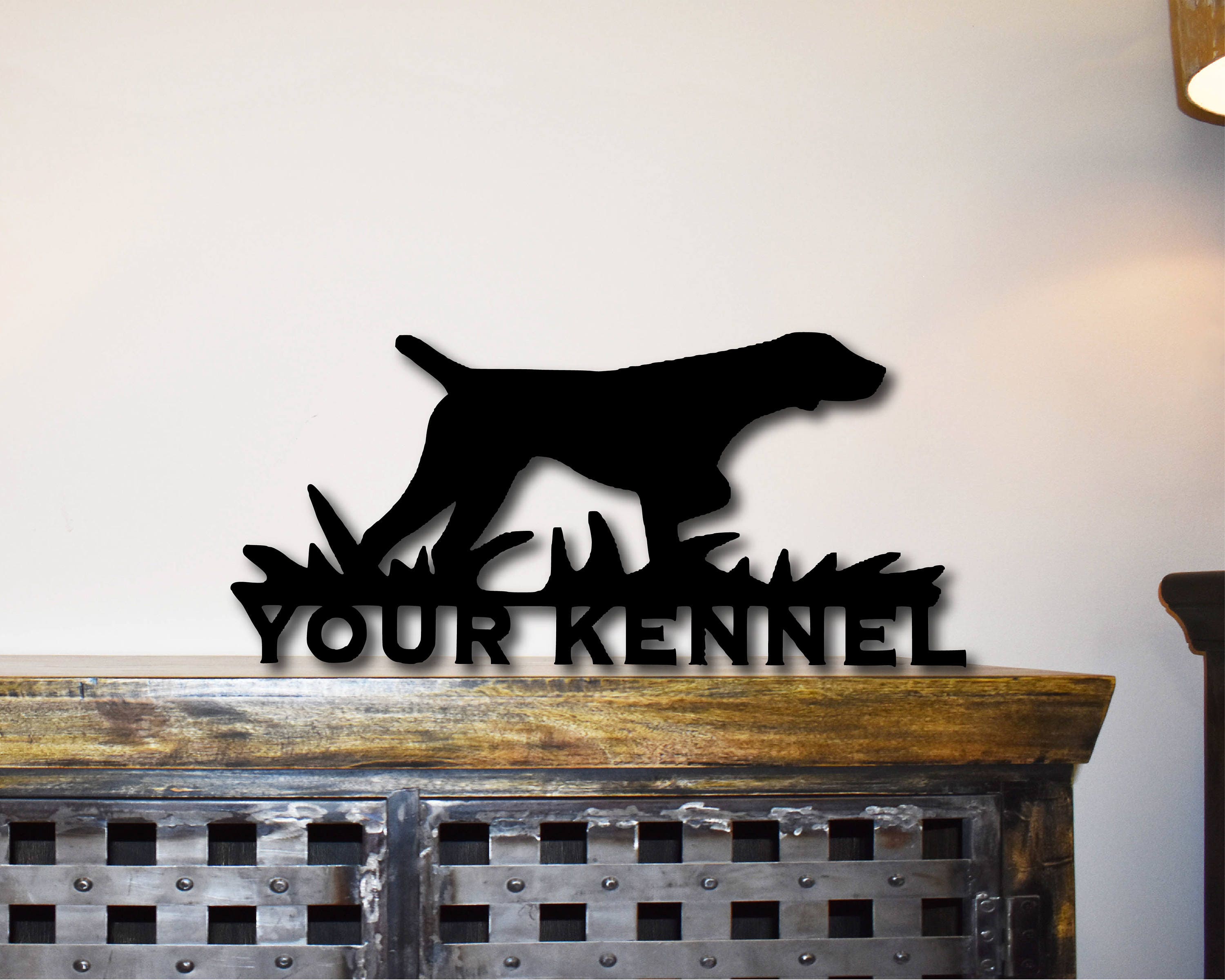 Kennel Sign Dog Sign Metal Sign Custom Name Kennel Name