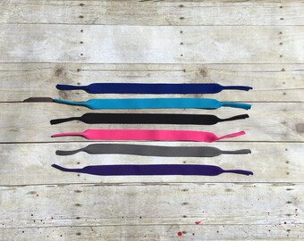 Custom Sunglass Strap, Neoprene, Personalized Frat Strap, Custom Kroakie, Personalized Neck Strap, Monogram, Sunglass Retainer, Personalize