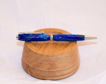 Blue Acrylic Pen